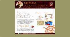 Desktop Screenshot of franciscodemiranda.info